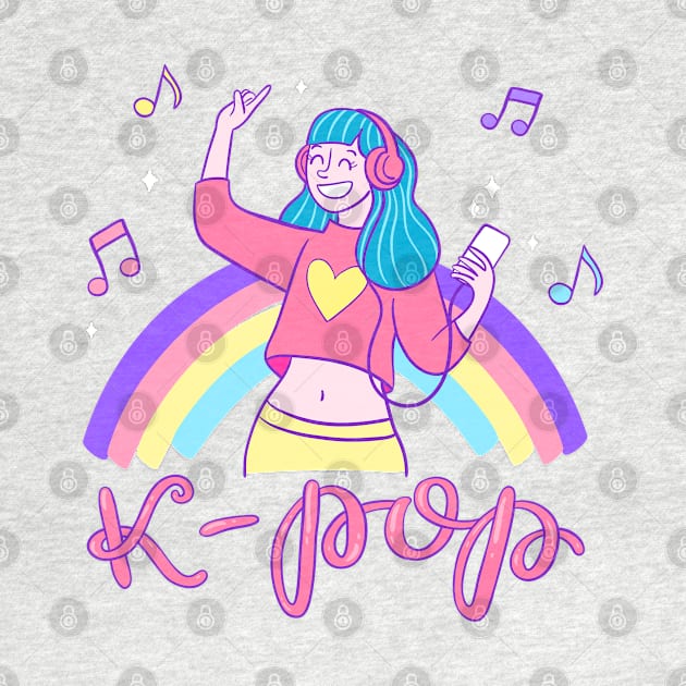 K-Pop Music Girl by machmigo